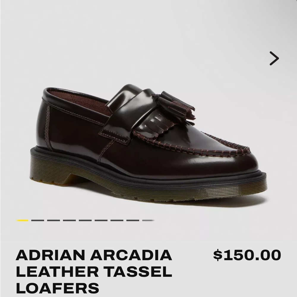 Dr. Marten Adrian Arcadia Tassle Loafers